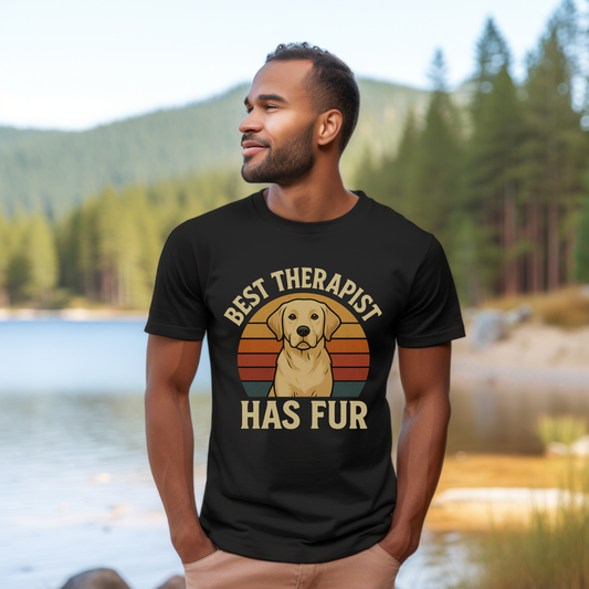 Yellow Lab Therapist T-Shirt