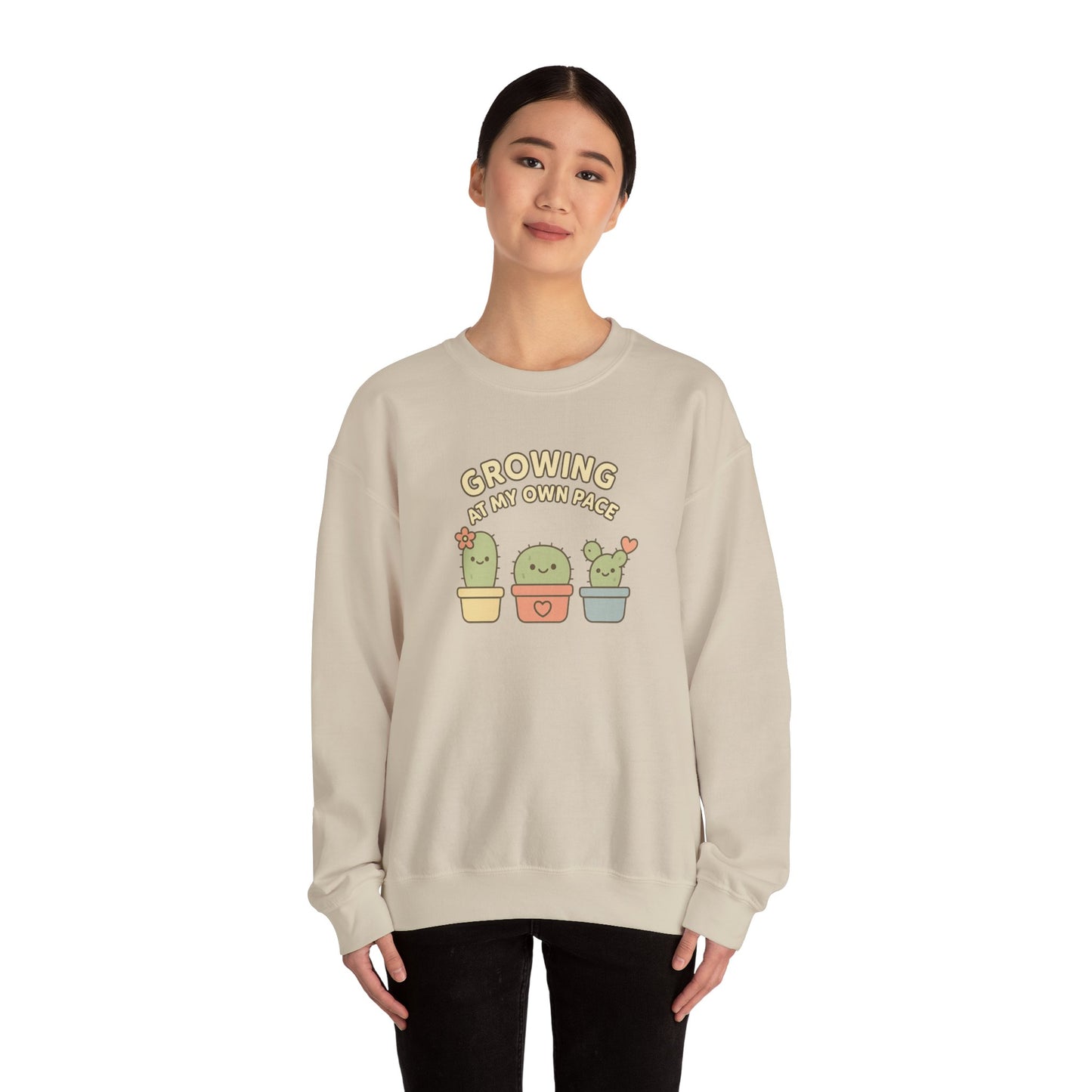 Cactus Growing at My Own Pace sweatshirt