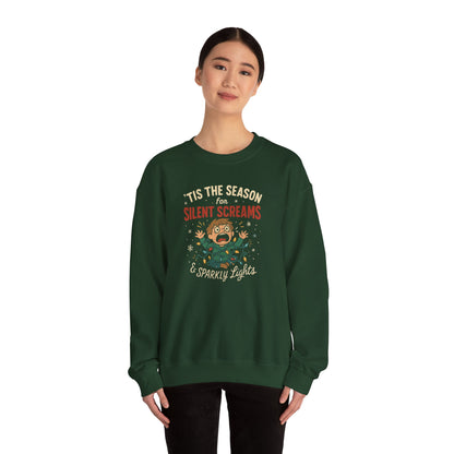 ‘Tis the Season for Silent Screams & Sparkly Lights Sweatshirt