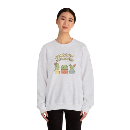 Cactus Growing at My Own Pace sweatshirt