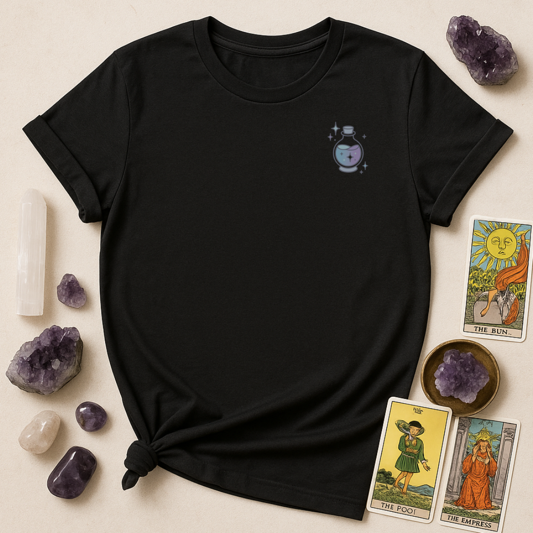 Blue Witch Potions and Peace T-Shirt