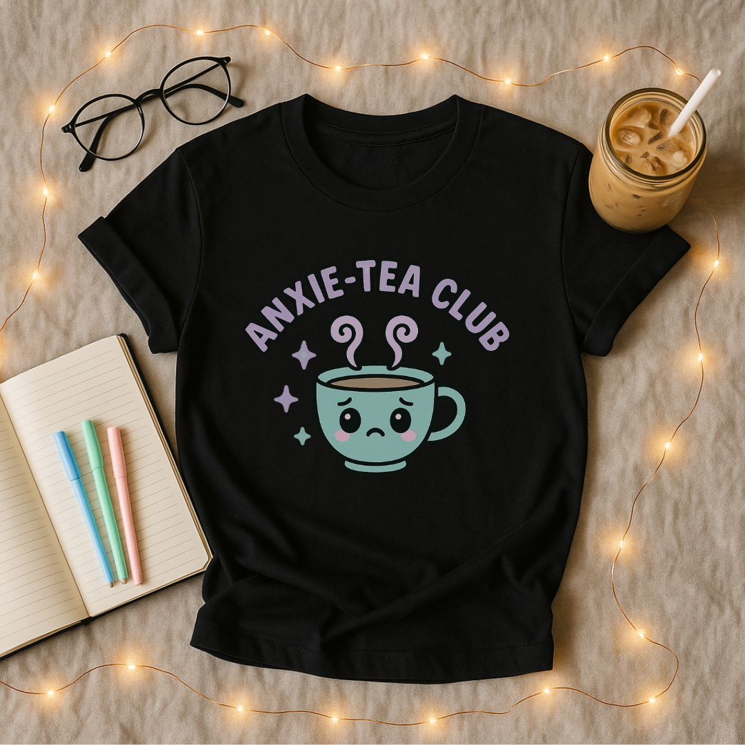 Kawaii Anxie-Tea Club T-Shirt