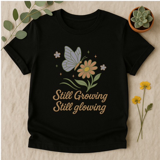 Growth and Glow Butterfly T-Shirt