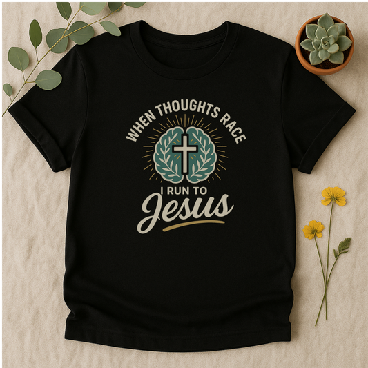 Jesus When Thoughts Race T-Shirt