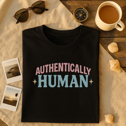 Authentically Human Unisex Tee Stars