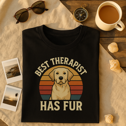 Yellow Lab Therapist T-Shirt