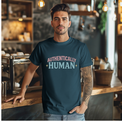 Authentically Human Unisex Tee Stars