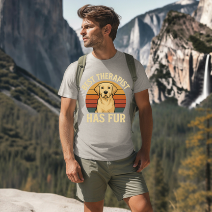 Yellow Lab Therapist T-Shirt