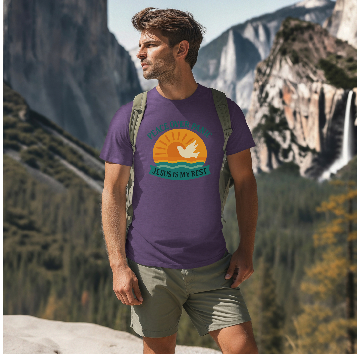 Dove Peace Over Panic T-Shirt