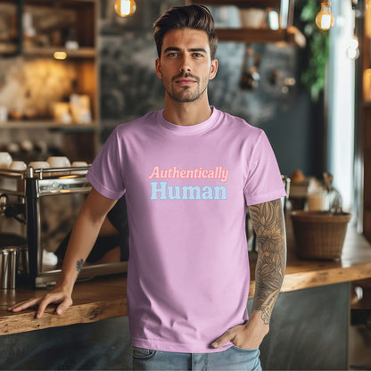Cotton candy Authentically Human T-Shirt