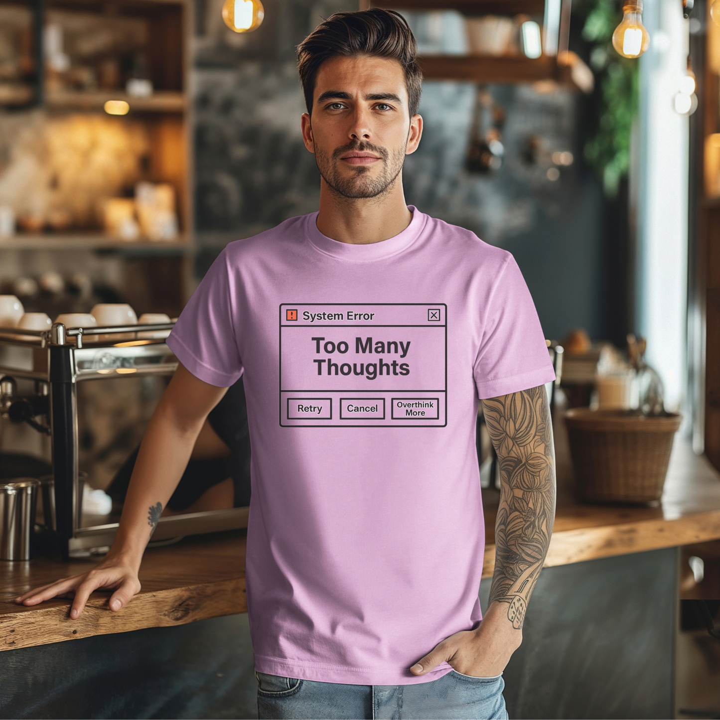System Error - Too Many Thoughts T-Shirt