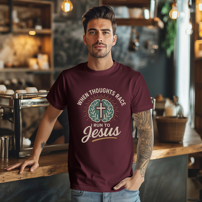Jesus When Thoughts Race T-Shirt