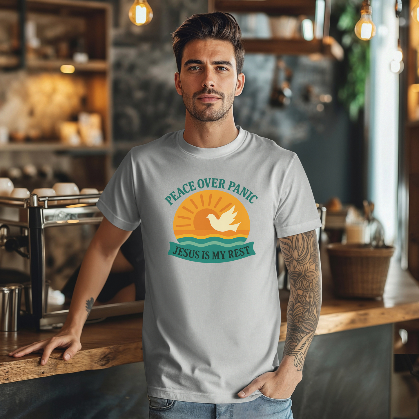 Dove Peace Over Panic T-Shirt