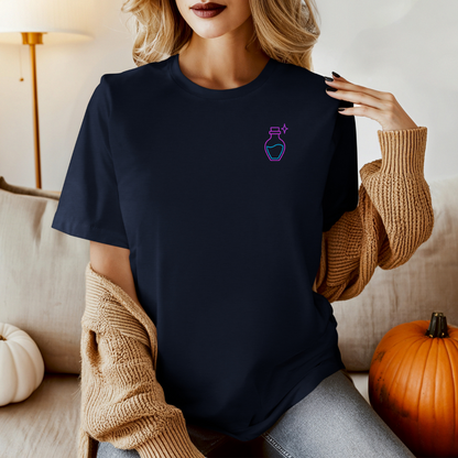 Neon Recharge in the Shadows T-Shirt
