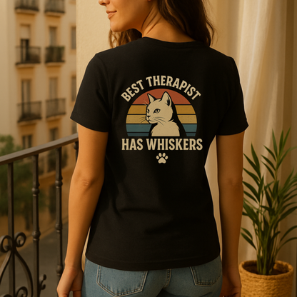 Cat Best Therapist T-Shirt