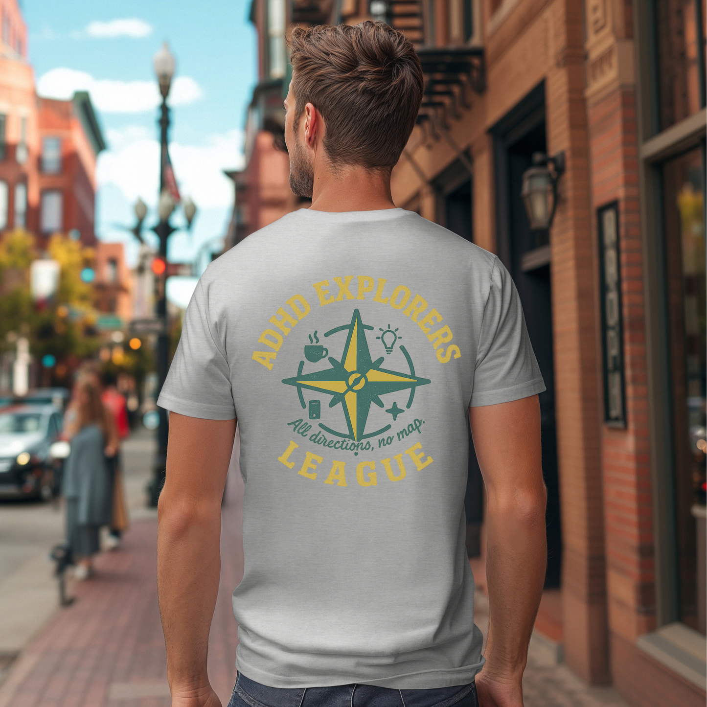 ADHD Explorers Badge T-Shirt