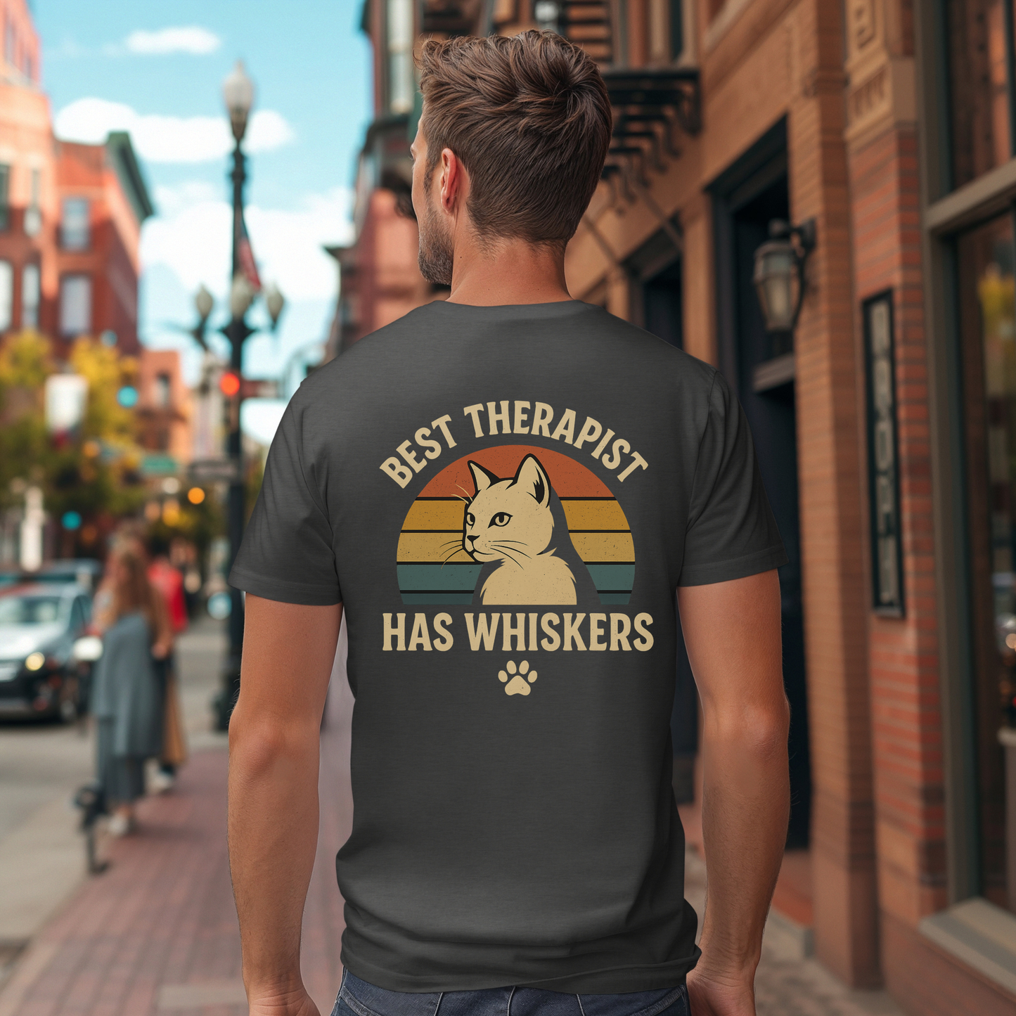 Cat Best Therapist T-Shirt