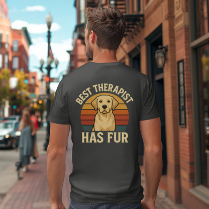 Best Therapist Has Fur Lab T-Shirt