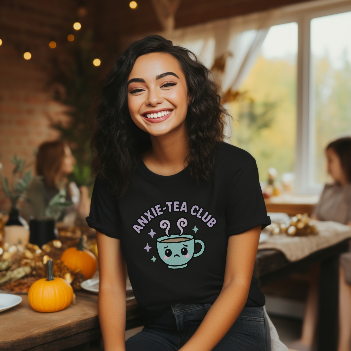 Kawaii Anxie-Tea Club T-Shirt