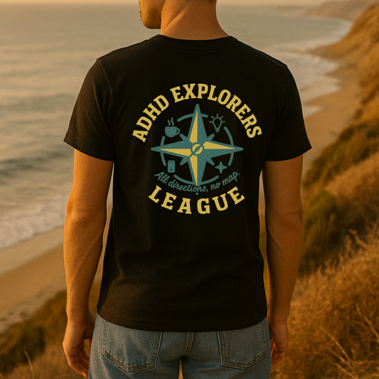 ADHD Explorers Badge T-Shirt