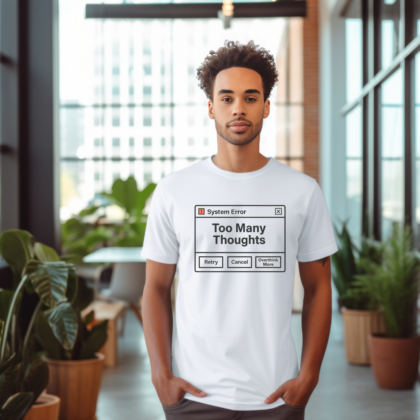 System Error - Too Many Thoughts T-Shirt