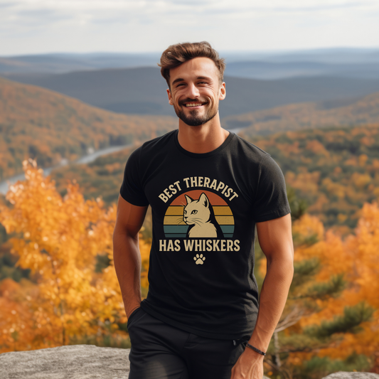 Best Therapist Has Whiskers T-Shirt