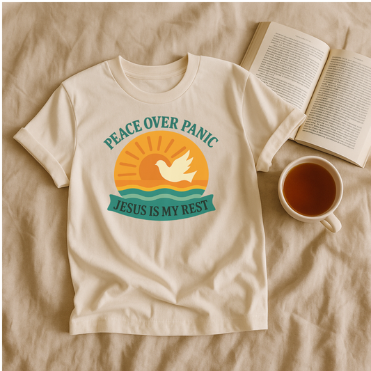 Dove Peace Over Panic T-Shirt