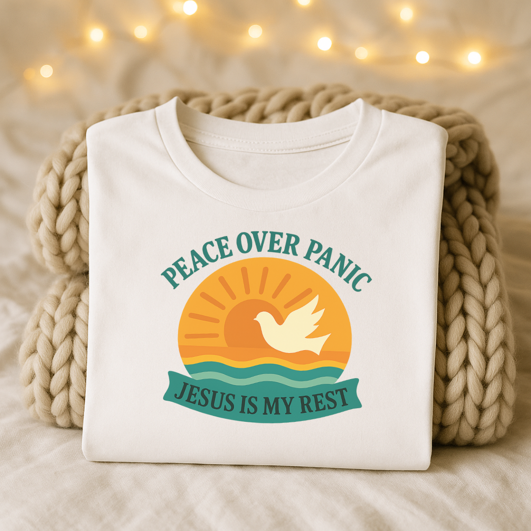 Dove Peace Over Panic T-Shirt
