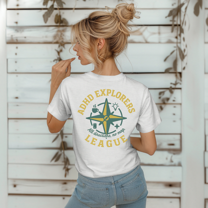 ADHD Explorers Badge T-Shirt