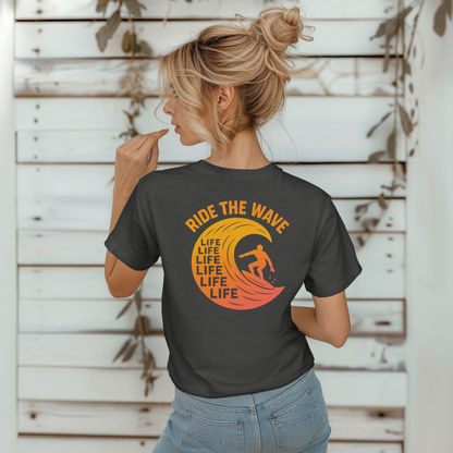Sunset Ride the Wave T-Shirt