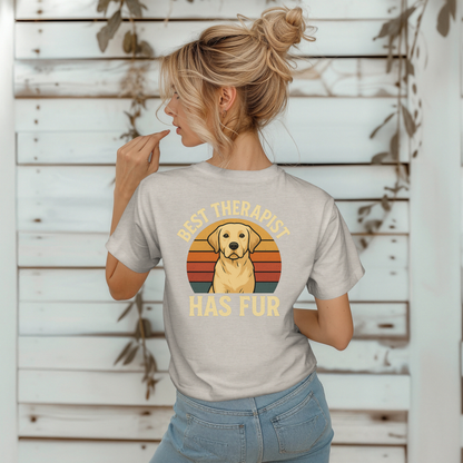 Best Therapist Has Fur Lab T-Shirt