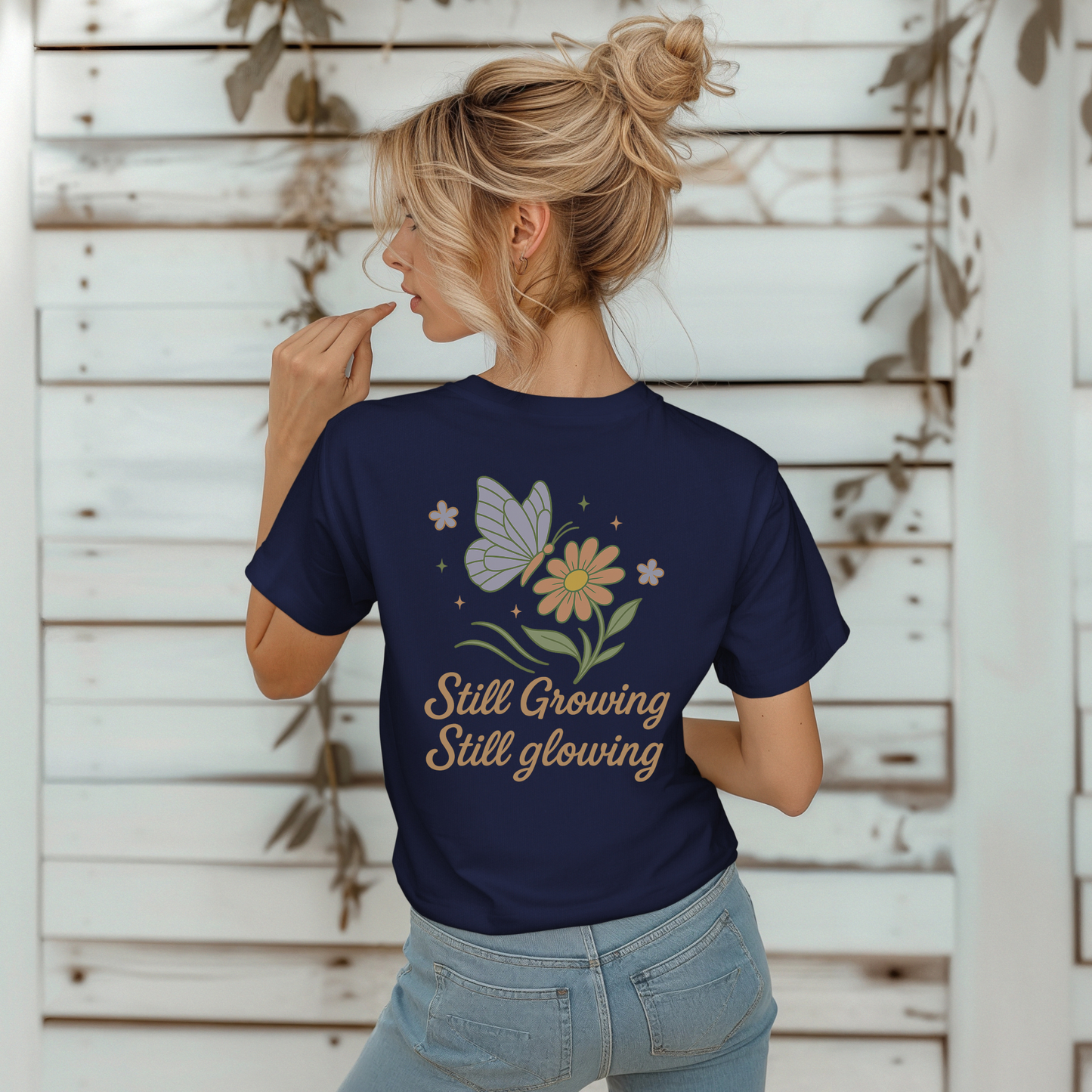 Butterfly Growing and Glowing T-Shirt