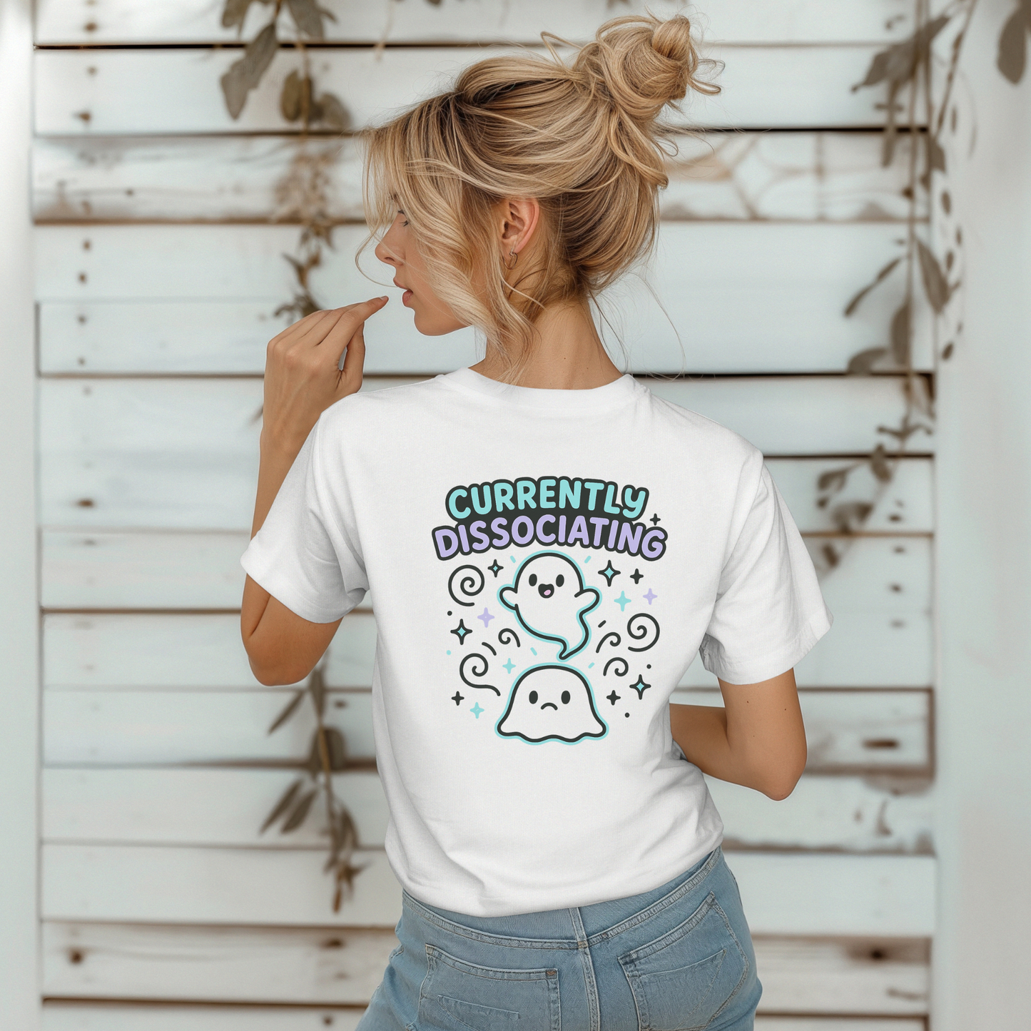 Currently Dissociating Ghosts T-Shirt