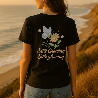 Butterfly Growing and Glowing T-Shirt
