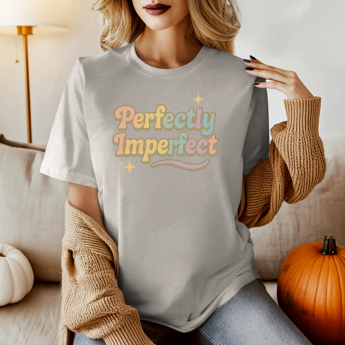 Rainbow Perfectly Imperfect Tee