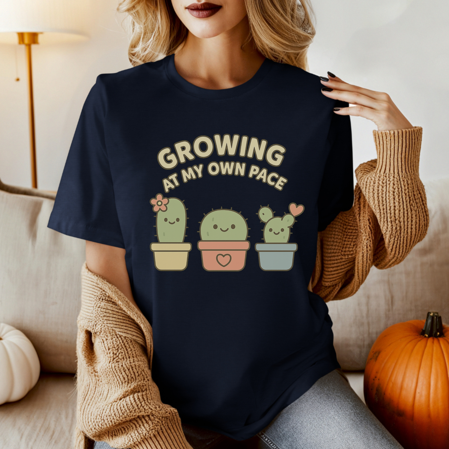 Cactus Growing at My Own Pace T-Shirt