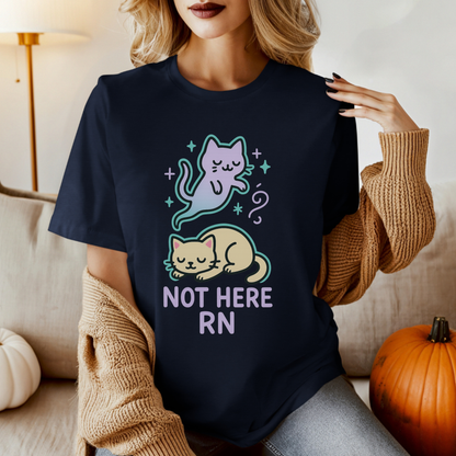 Ghost Cat - Not Here T-Shirt