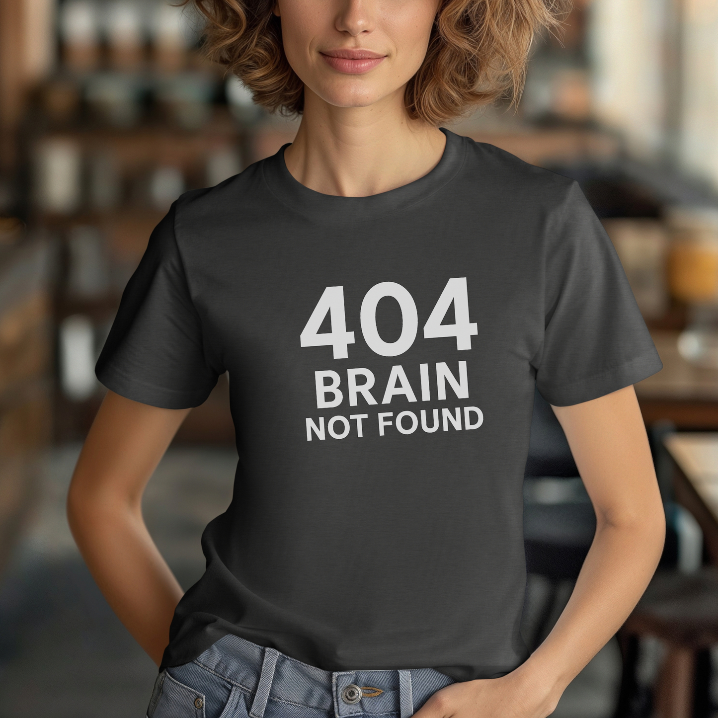 404 Brain Not Found T-Shirt