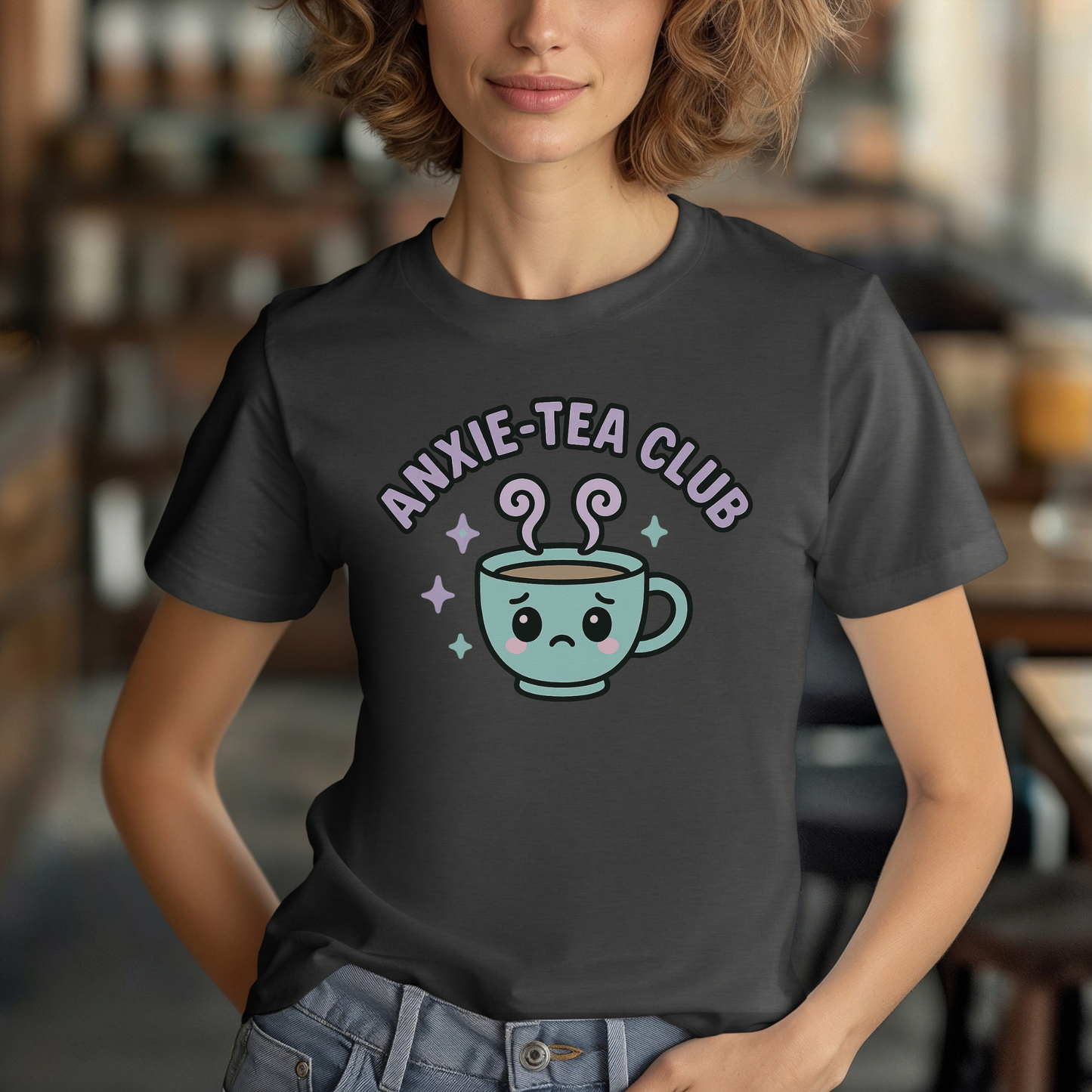 Kawaii Anxie-Tea Club T-Shirt