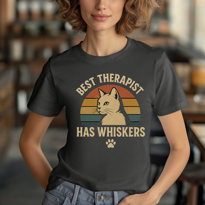 Best Therapist Has Whiskers T-Shirt
