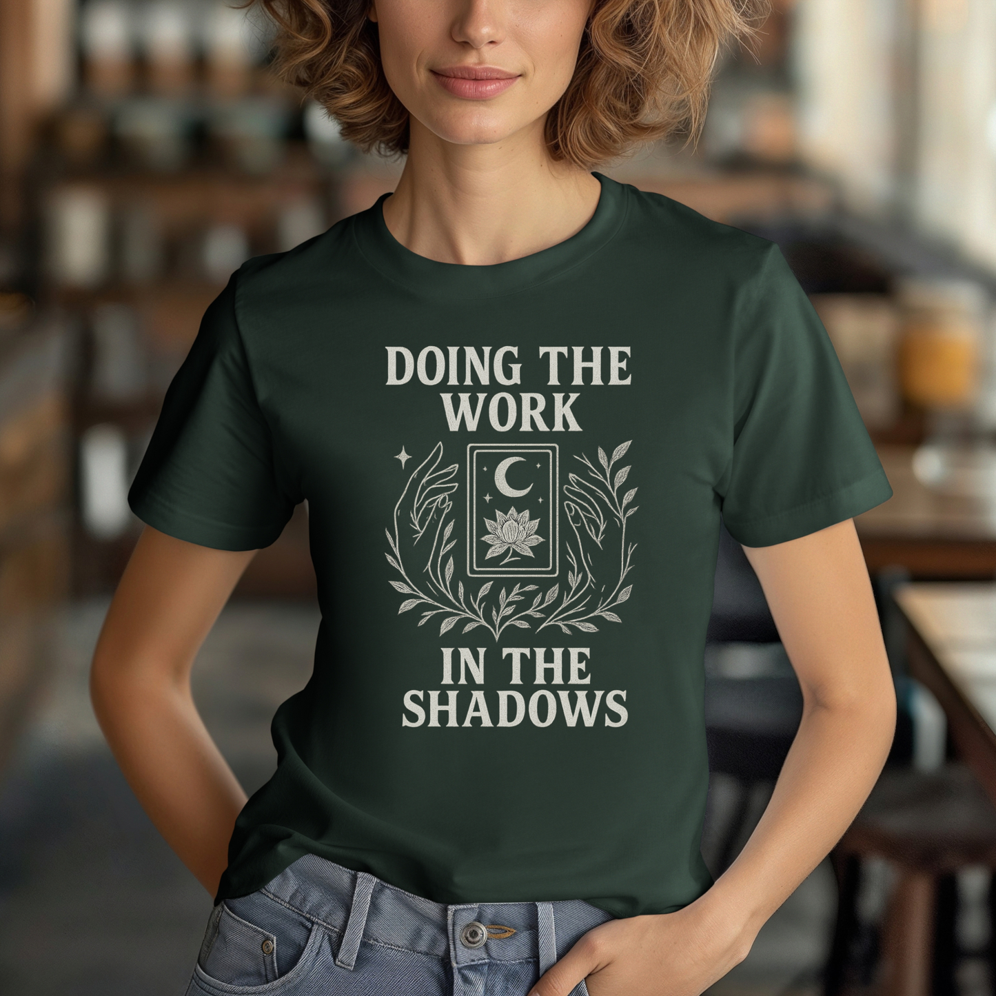 Mystical Doing the Work in the Shadows T-Shirt