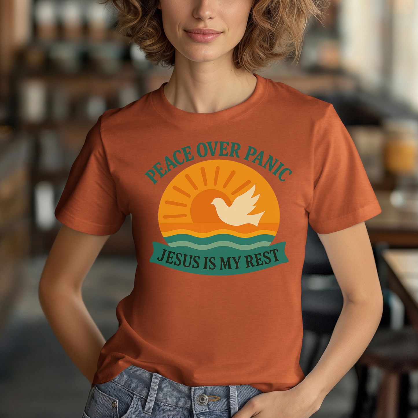 Dove Peace Over Panic T-Shirt