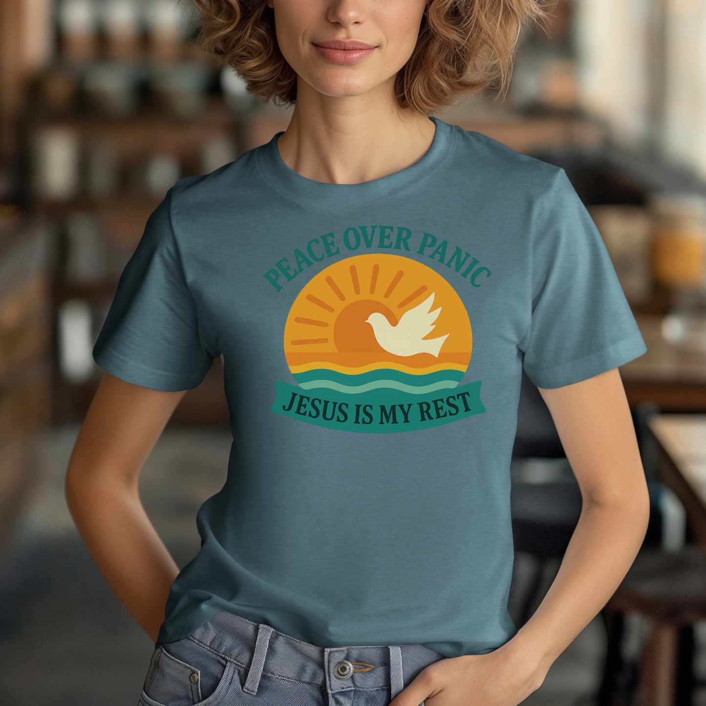 Dove Peace Over Panic T-Shirt