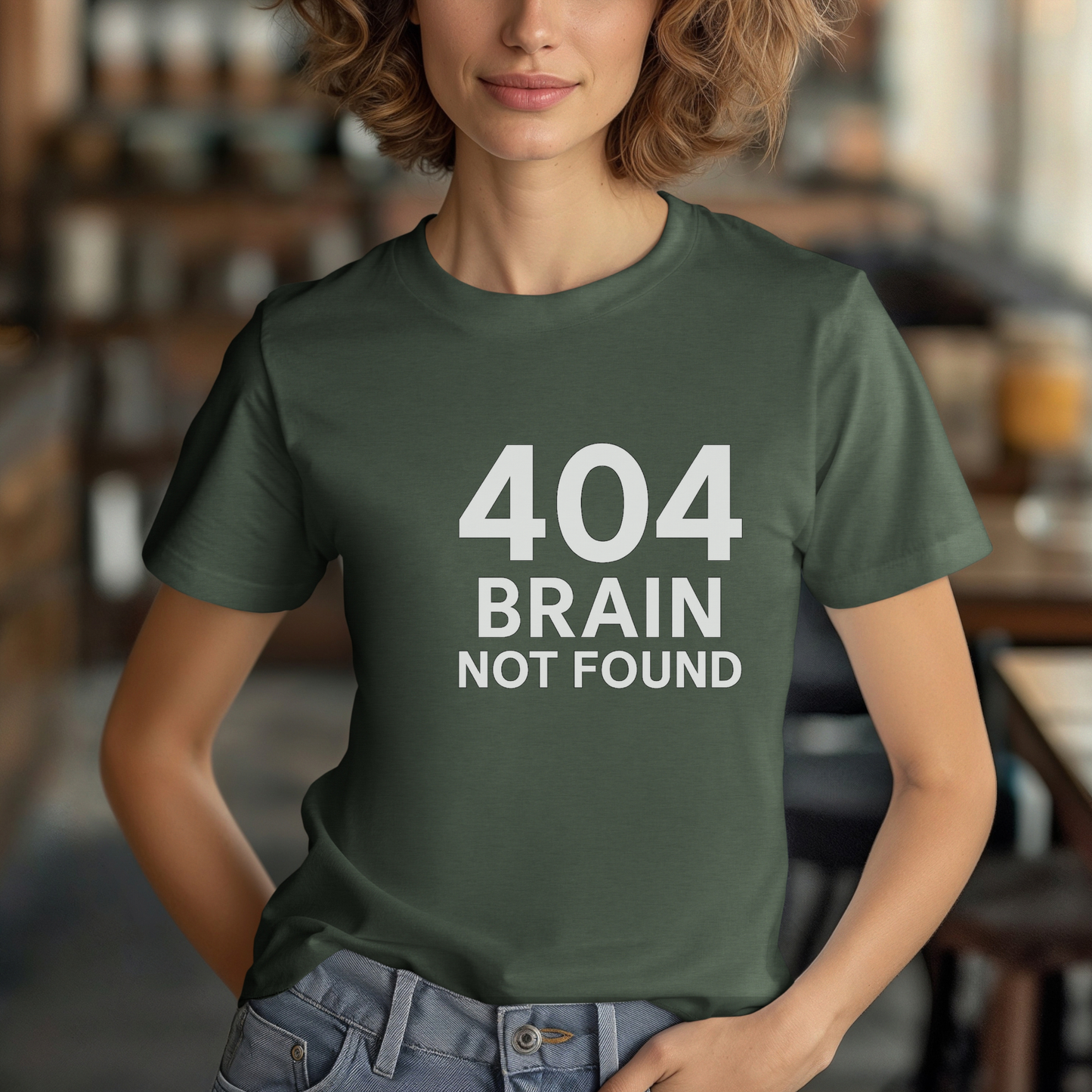 404 Brain Not Found T-Shirt