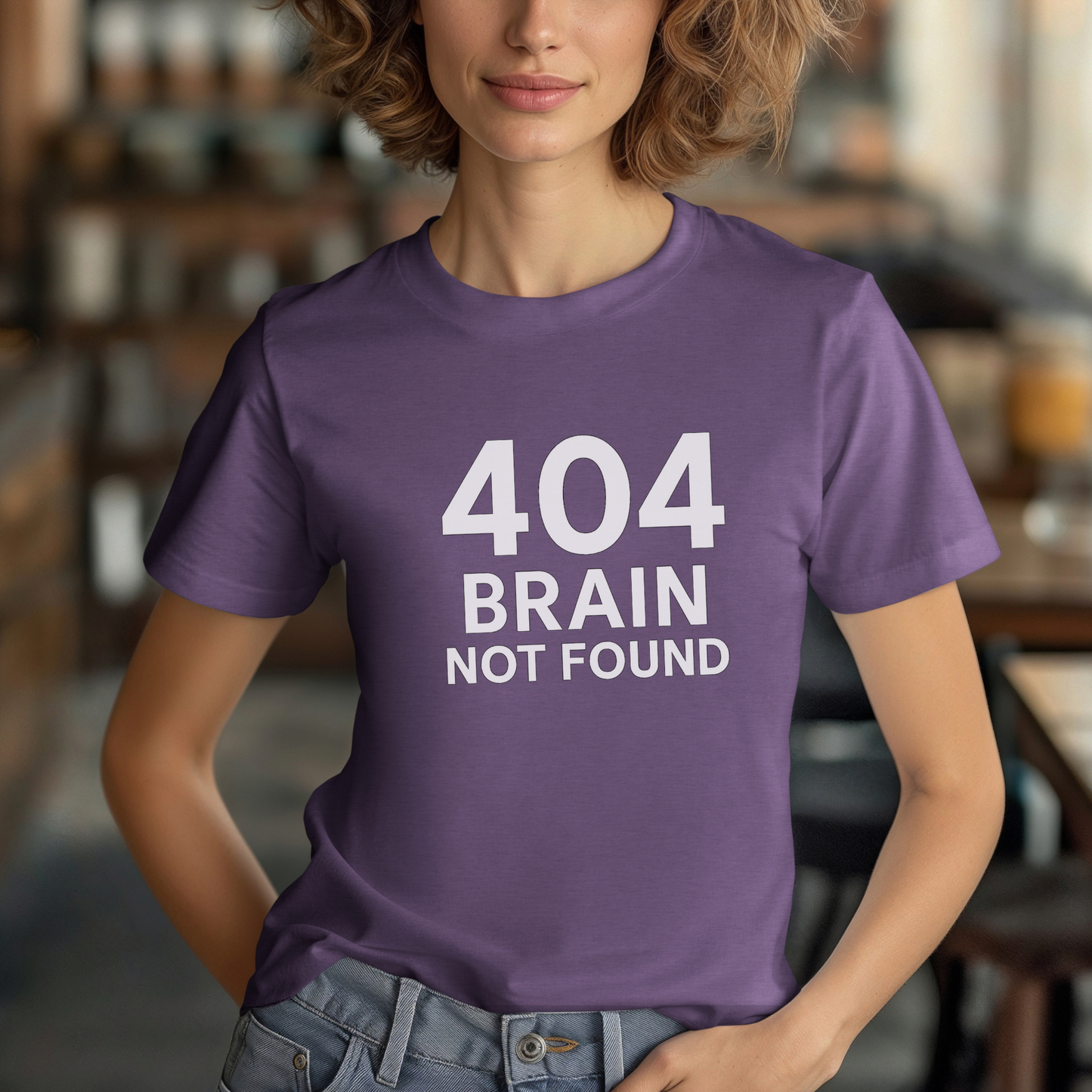 404 Brain Not Found T-Shirt