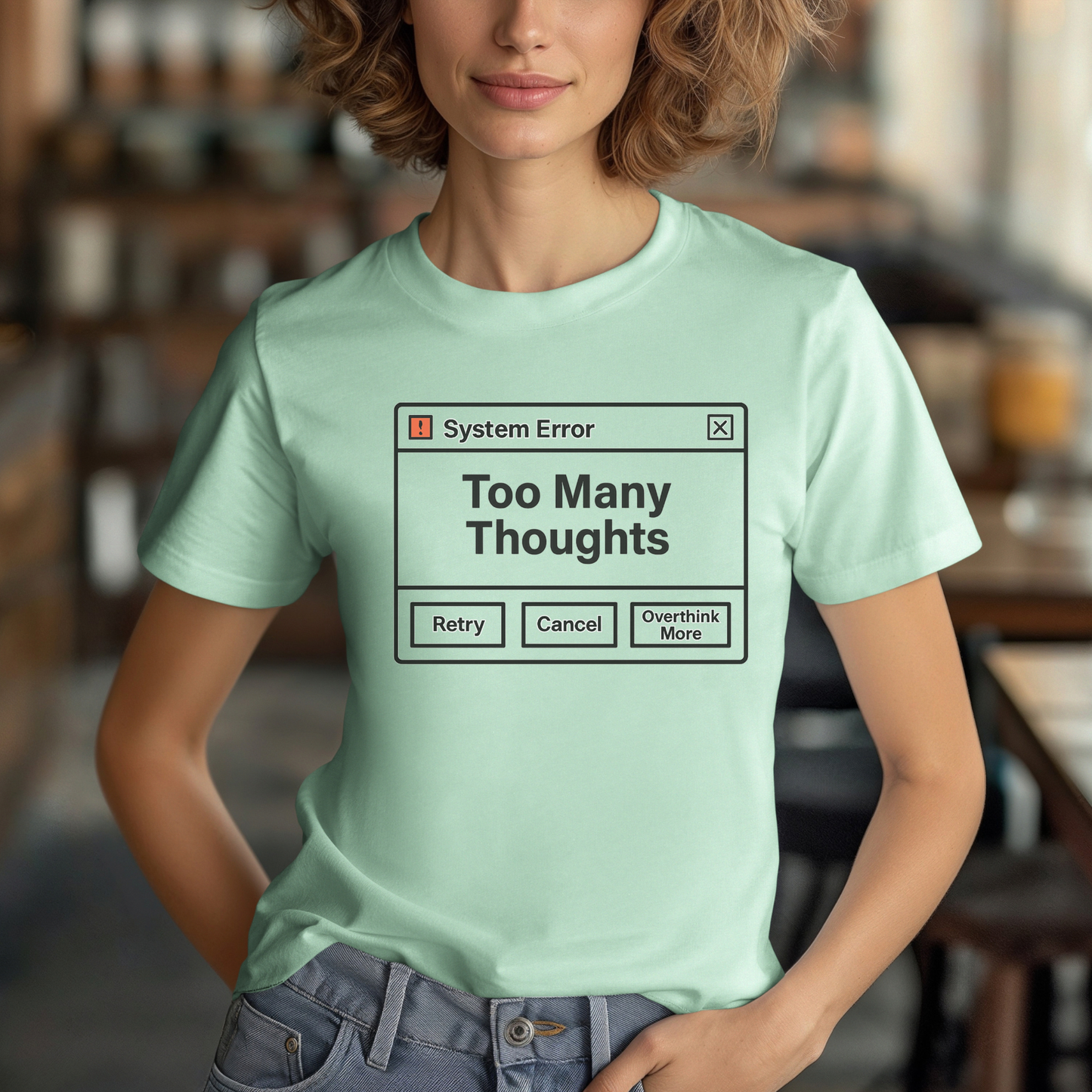 System Error - Too Many Thoughts T-Shirt